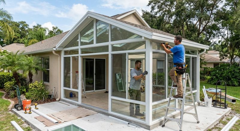 Solarium Installation in Knoxville, TN
