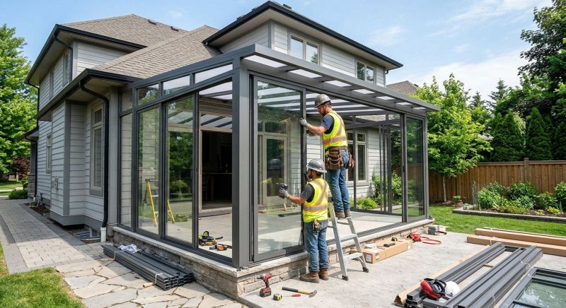 Solarium Installation in Dallas, TX