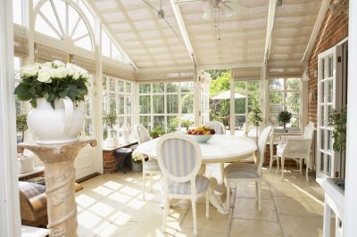 Bright and Airy Sunroom